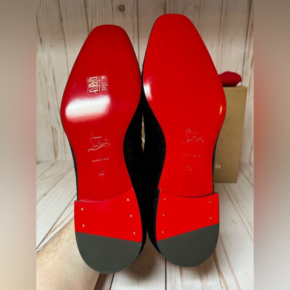 Christian Louboutin Dandy Chick Loafer Black Sz 40 / 7 - Picture 10 of 10